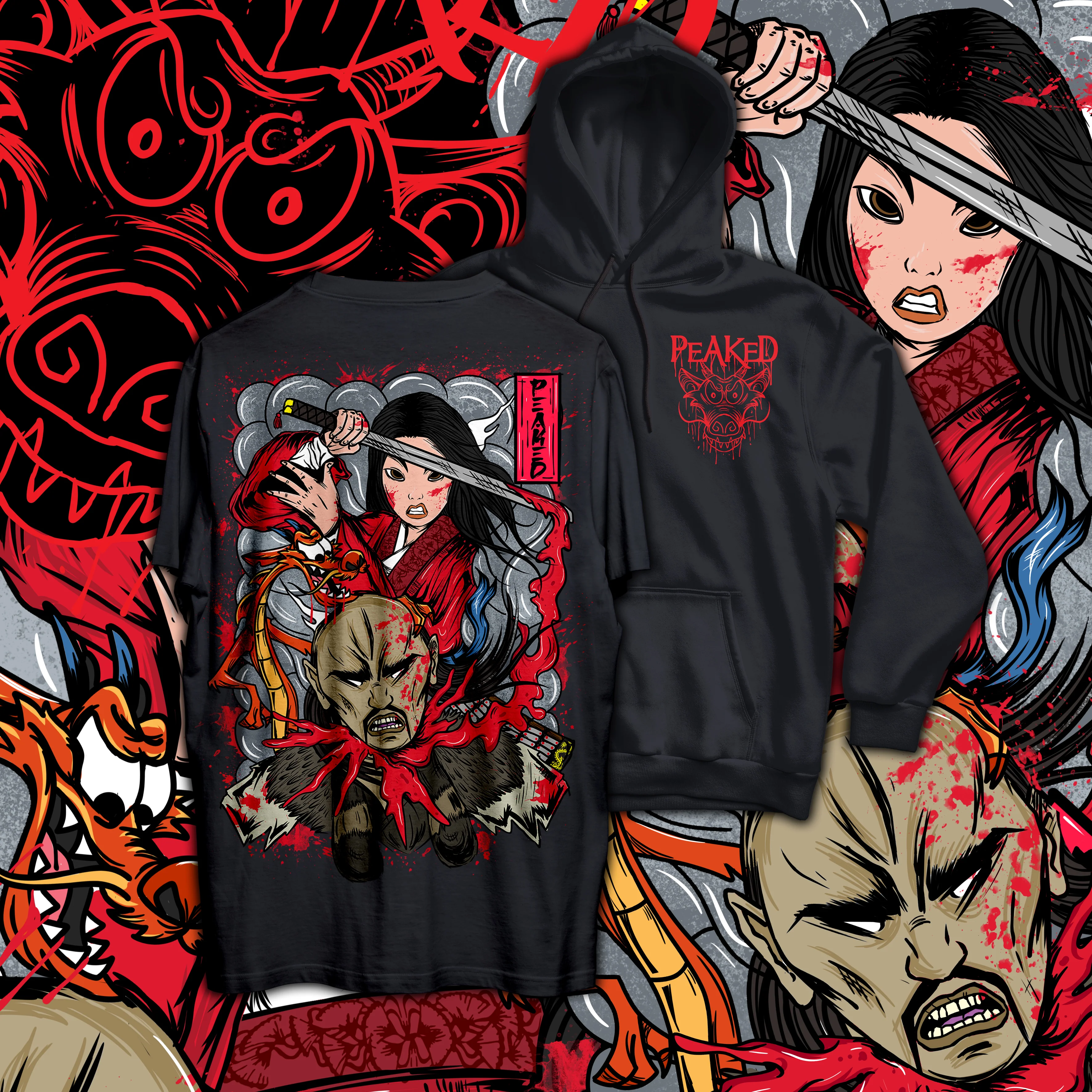 Warrior T Shirt / Hoodie